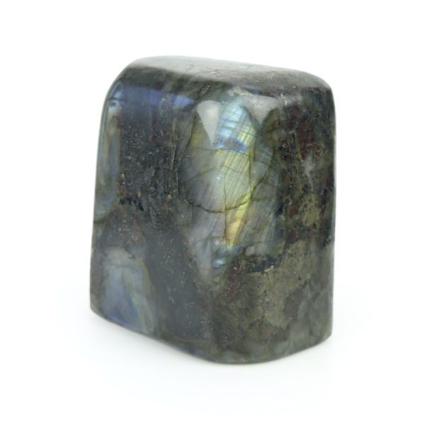 Ensemble de 4 pierres de collection labradorites lapis-lazuli malachite (labradorite 3/4)