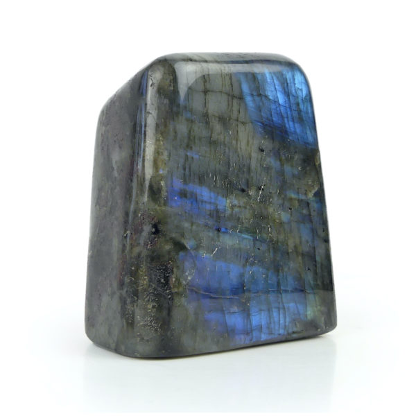 Ensemble de 4 pierres de collection labradorites lapis-lazuli malachite (labradorite 3/4)