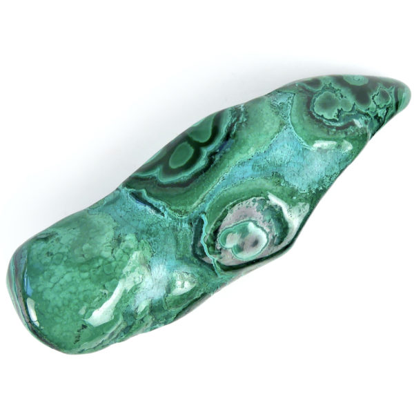 Ensemble de 4 pierres de collection labradorites lapis-lazuli malachite (malachite dessous)