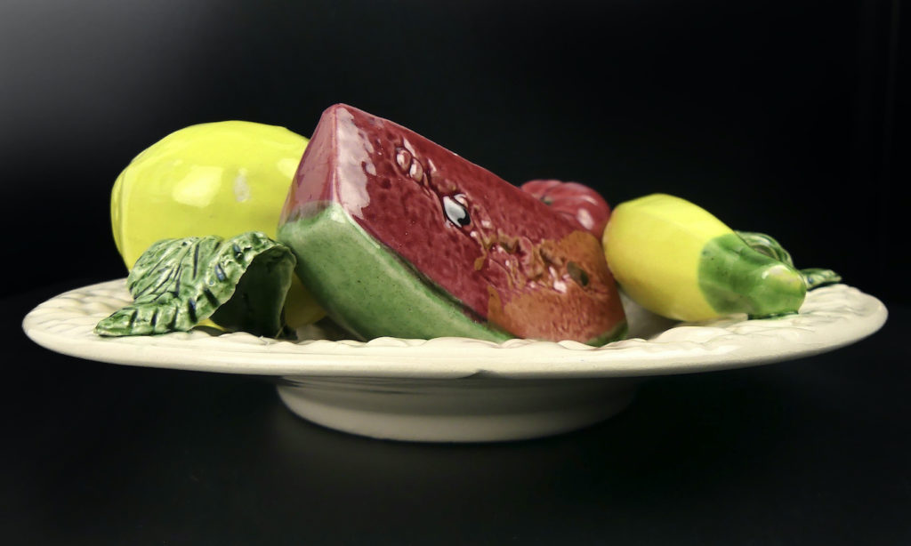 Grande Coupe à fruit Vallauris - Label Emmaüs