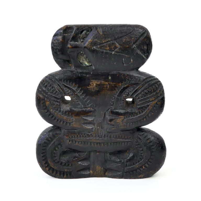 Collier Bois Maori Triple Vrille - Marron - Marque 81stgeneration - Neuf Avec Étiquettes