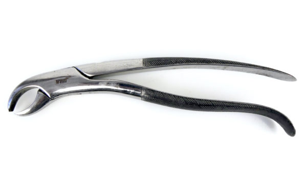 Ensemble instruments Chirurgie dentaire Fin XIXe Dentisterie ancienne Amsterdam (pince)