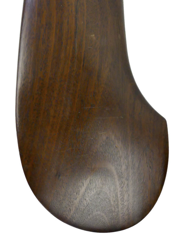 Grand Wahaika massue maori en bois dur sur socle Nouvelle-Zélande (détail)