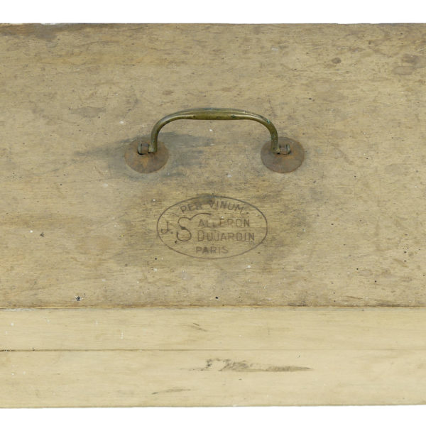 Ébulliomètre Dujardin Salleron ancien Paris Œnologie (détail)