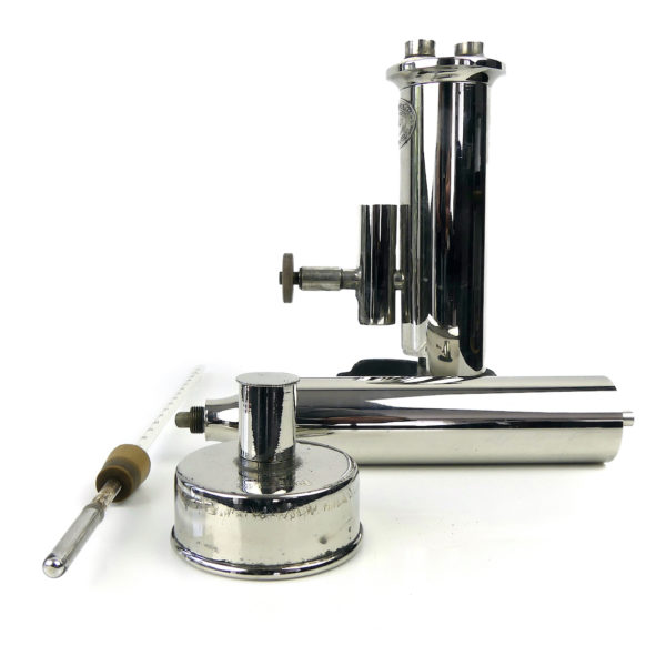 Ébulliomètre Dujardin Salleron ancien Paris Œnologie (détails)