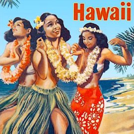 Hula Girls - Happy Aloha Friday