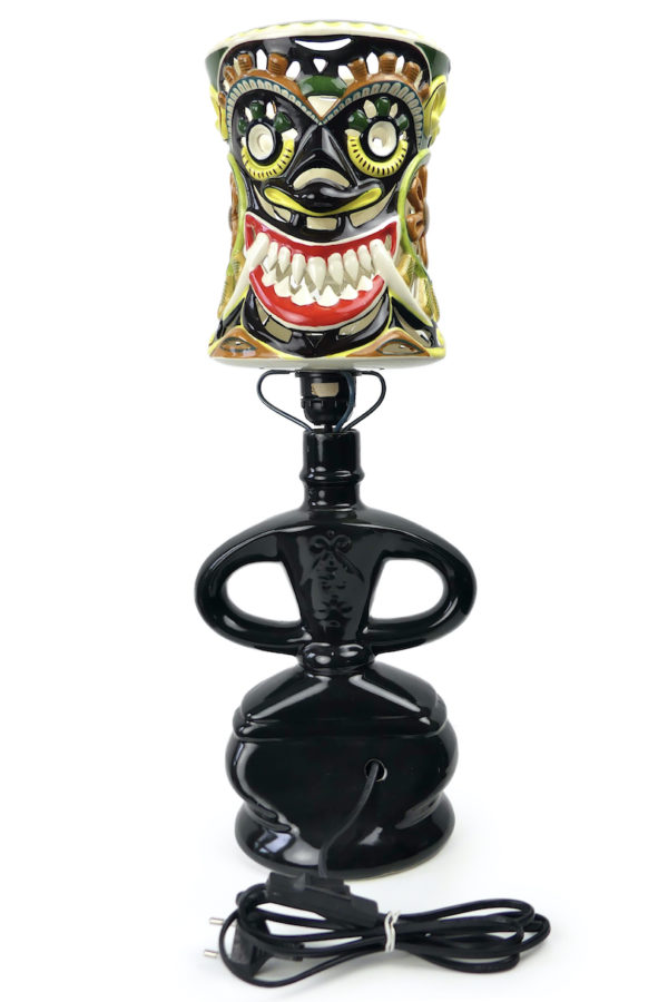 Lampe sri lankaise Kandy en céramique Ceylon Ceramics (dos)