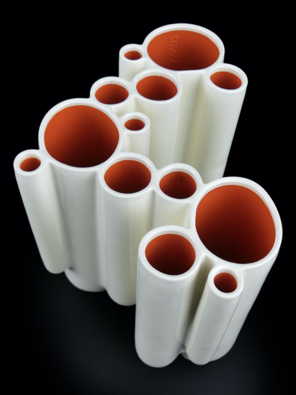 Vase Dip GOODS du designer Robert Bronwasser SMOOL Design néerlandais (dessus 3/4)