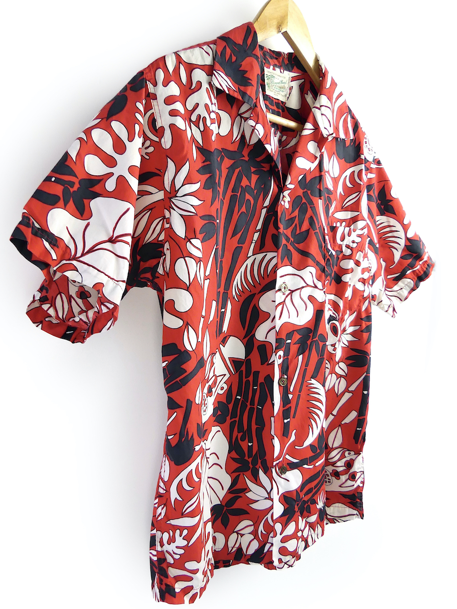 Chemise hawaienne 2025 rouge