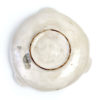 Plat moderniste Dripping vintage Tachisme multicolore Années 60 (dessous)