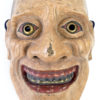 Masque de Yamanba vieille femme solitaire démon théâtre nô (détail)