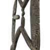 Fine sculpture Asmat Irian Jaya ancienne en bois léger sur socle (détail)