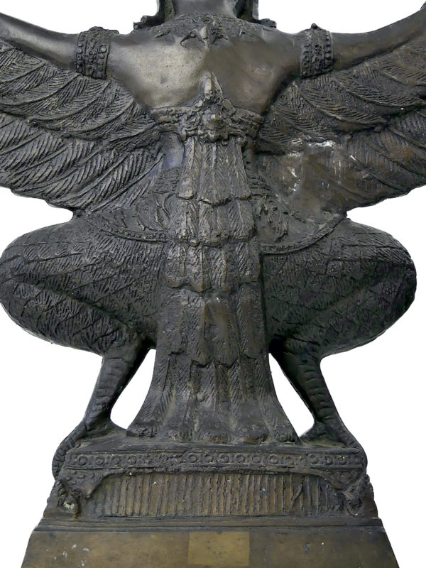 Statue Garuda en bronze Phra Khrut Pha Emblème national de Thaïlande (détail)