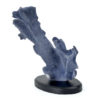 Corail bleu Heliopora coerulea sur socle (3/4)