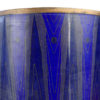 Grand pot à thé en cloisonné bleu émail sur cuivre Fabienne Jouvin (détail)
