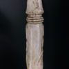 Godemichet veiné en bois de cerf fer et bronze début XIXe Curiosia Erotica (dessus)