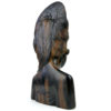 Buste Janger ancien de danseuse balinaise en bois précieux bicolore (3/4 dos)