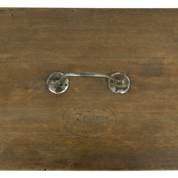 Ébulliomètre Dujardin Salleron ancien complet Paris (détail)