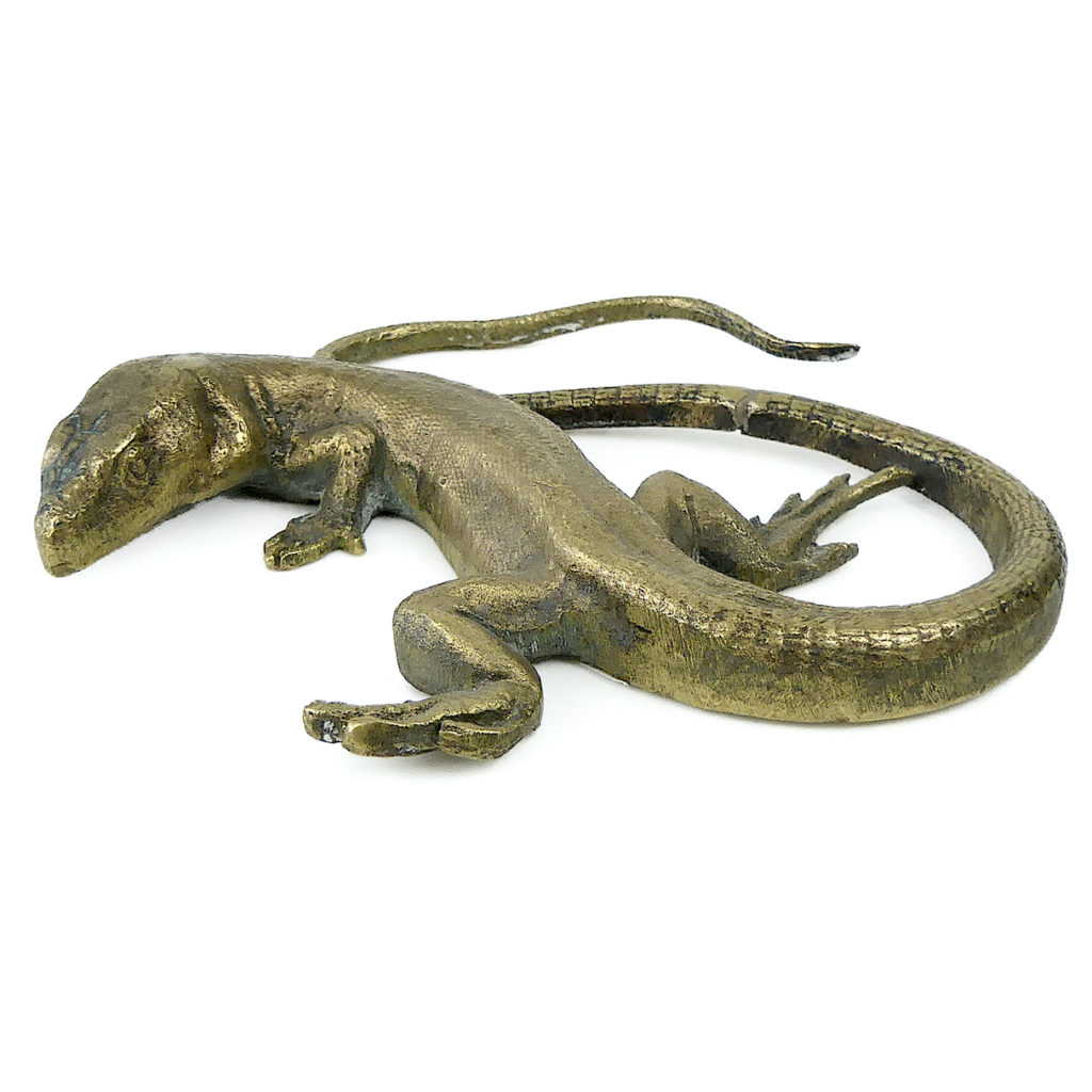 Baby Boucle Dallas Lézard Noire Or