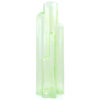 Grand vase Metropolis en verre Neon Green Design hollandais Pols Potten (face)