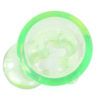 Grand vase Metropolis en verre Neon Green Design hollandais Pols Potten (dessus)