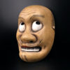 Masque Kentoku théâtre Kyōgen en bois peint Théâtre Nô (3/4)