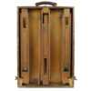 Valise chevalet de peintre ancienne en bois Chevalet français (plié dos)