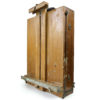 Valise chevalet de peintre ancienne en bois Chevalet français (plié 3/4)
