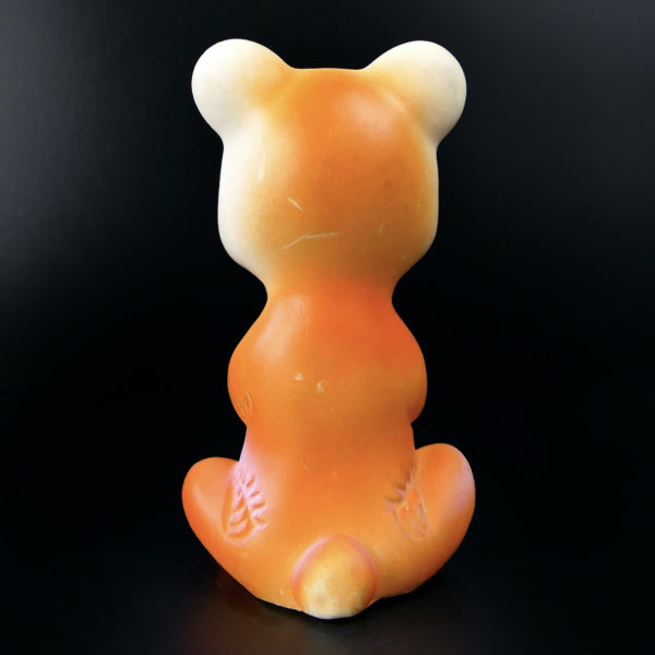 Lot de 5 jouets Animaux en caoutchouc pouets Années 70 (ours assis)