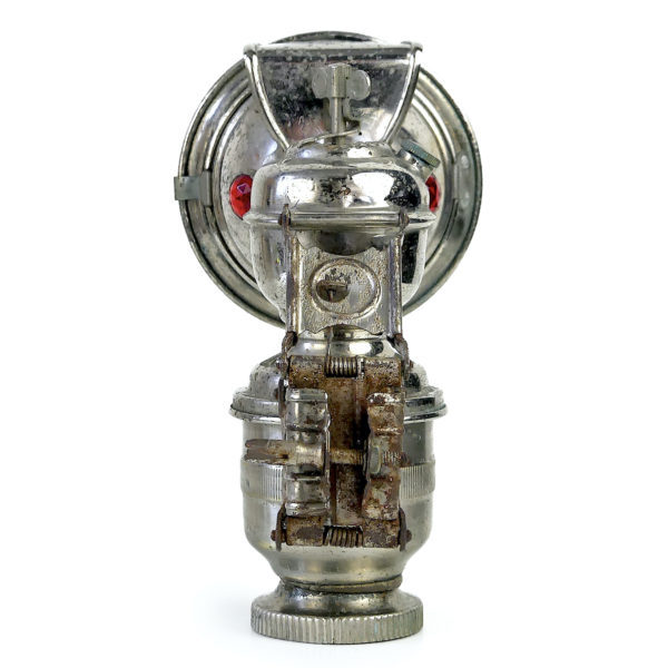 Lampe à carbure acétylène ancienne 1930 de la marque VITA France (dos)