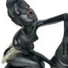 Lampe érotique femme africaine veilleuse des années 1950 (détail)