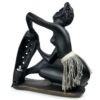 Lampe érotique femme africaine veilleuse des années 1950 (dos)