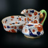 Ensemble pichet et bassin Imari en porcelaine anglaise Ironstone China