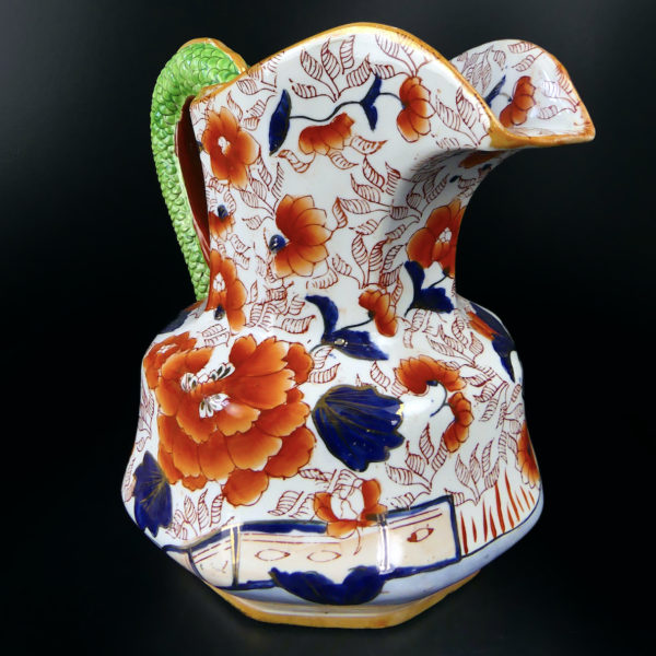 Ensemble pichet et bassin Imari en porcelaine anglaise Ironstone China (3/4)