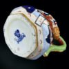 Ensemble pichet et bassin Imari en porcelaine anglaise Ironstone China (dessous 3/4)