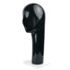 Marotte noire design sur socle Plexiglas Style Brancusi (3/4)