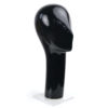 Marotte noire design sur socle Plexiglas Style Brancusi (3/4)