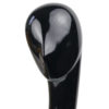 Marotte noire design sur socle Plexiglas Style Brancusi (détail)
