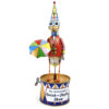Canard clown mécanique vintage des années 70/80 Tucher Walther RFA (face)