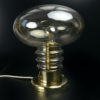 Grande lampe globe Space Age UFO Design allemand 70 (face)