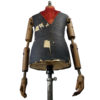 Grand buste de mannequin masculin STOCKMAN PARIS fin XIXe sur trépied (dessous 3/4)