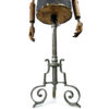 Grand buste de mannequin masculin STOCKMAN PARIS fin XIXe sur trépied (dessous 3/4)