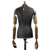 Grand buste de mannequin masculin STOCKMAN PARIS fin XIXe sur trépied (dos)