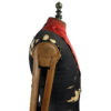 Grand buste de mannequin masculin STOCKMAN PARIS fin XIXe sur trépied (détail)