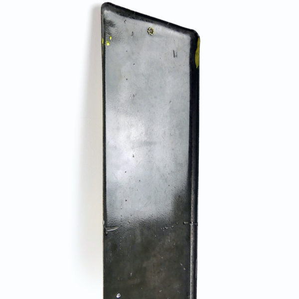 Plaque émaillée publicitaire japonaise de collection des années 50 (détail)