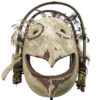 Grand masque Esprit Oiseau céphalomorphe style Yupik sur pied (détail)