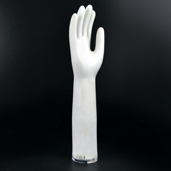 Moule industriel en biscuit gant d'immersion Taille 8 Années 80 (3/4)