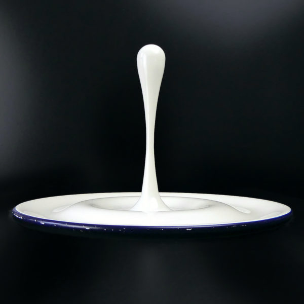 Coupe à fruits Fruitbowl du designer Gijs Bakker Royal VKB Pays-Bas (profil)