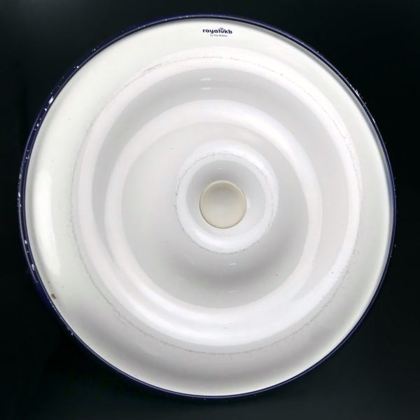 Coupe à fruits Fruitbowl du designer Gijs Bakker Royal VKB Pays-Bas (dessous)