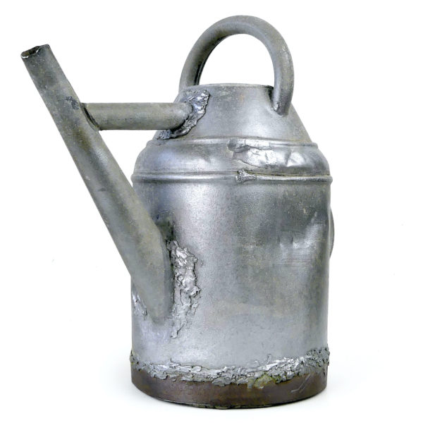 Arrosoir en zinc ancien - Début XXe - Art populaire - France (3/4)